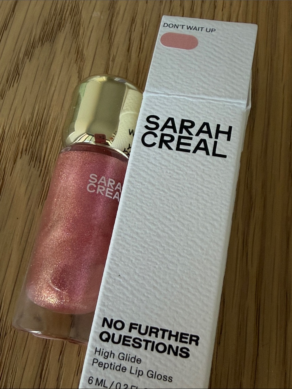 Sarah Creal Lip Gloss in Don’t Wait Up - Picture 2 of 2